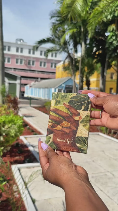 Breadfruit Island Chic Passport Holder